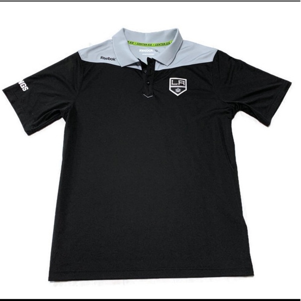 Reebok NHL L.A. Kings Center Ice Speedwick Polo